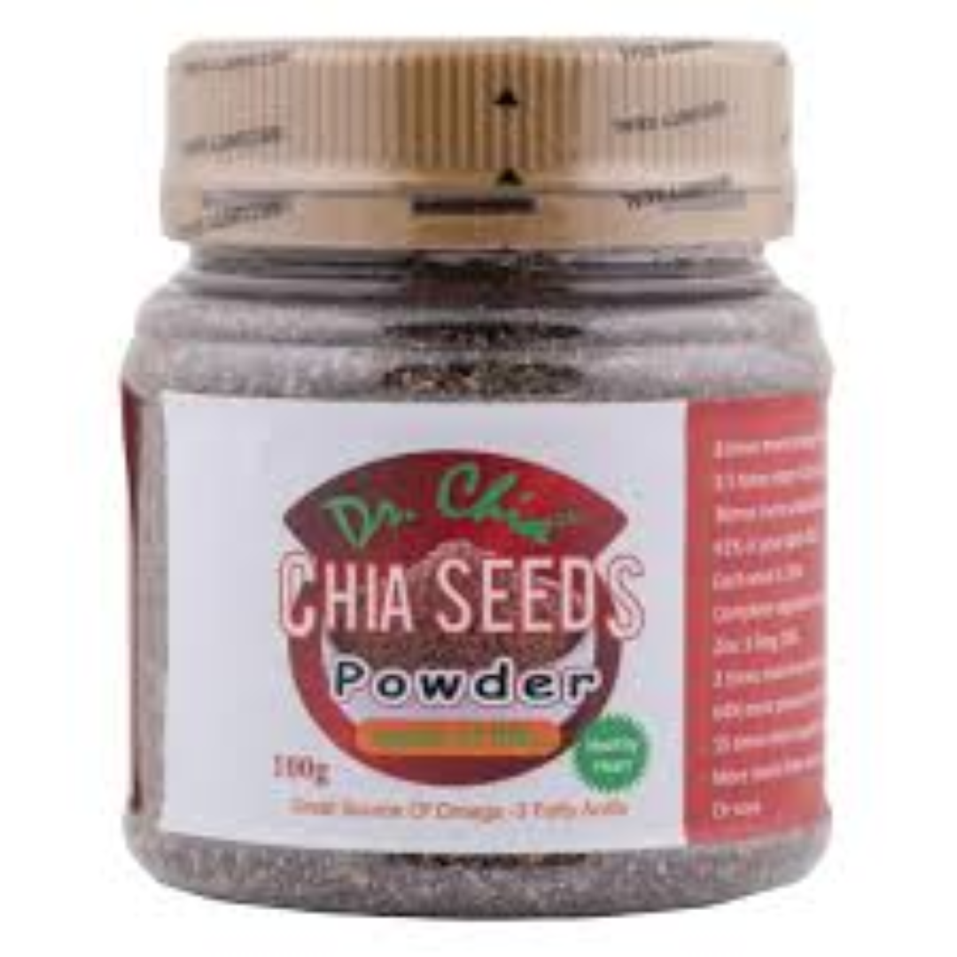 DR.CHIA SEEDS POWDER 100G JAR